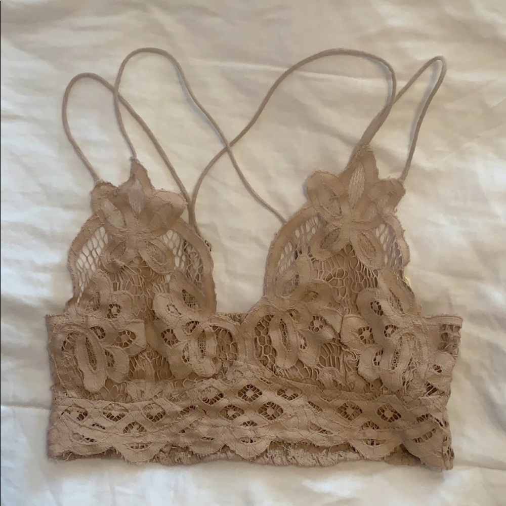 Free People bralette!! Only worn once (seriously)